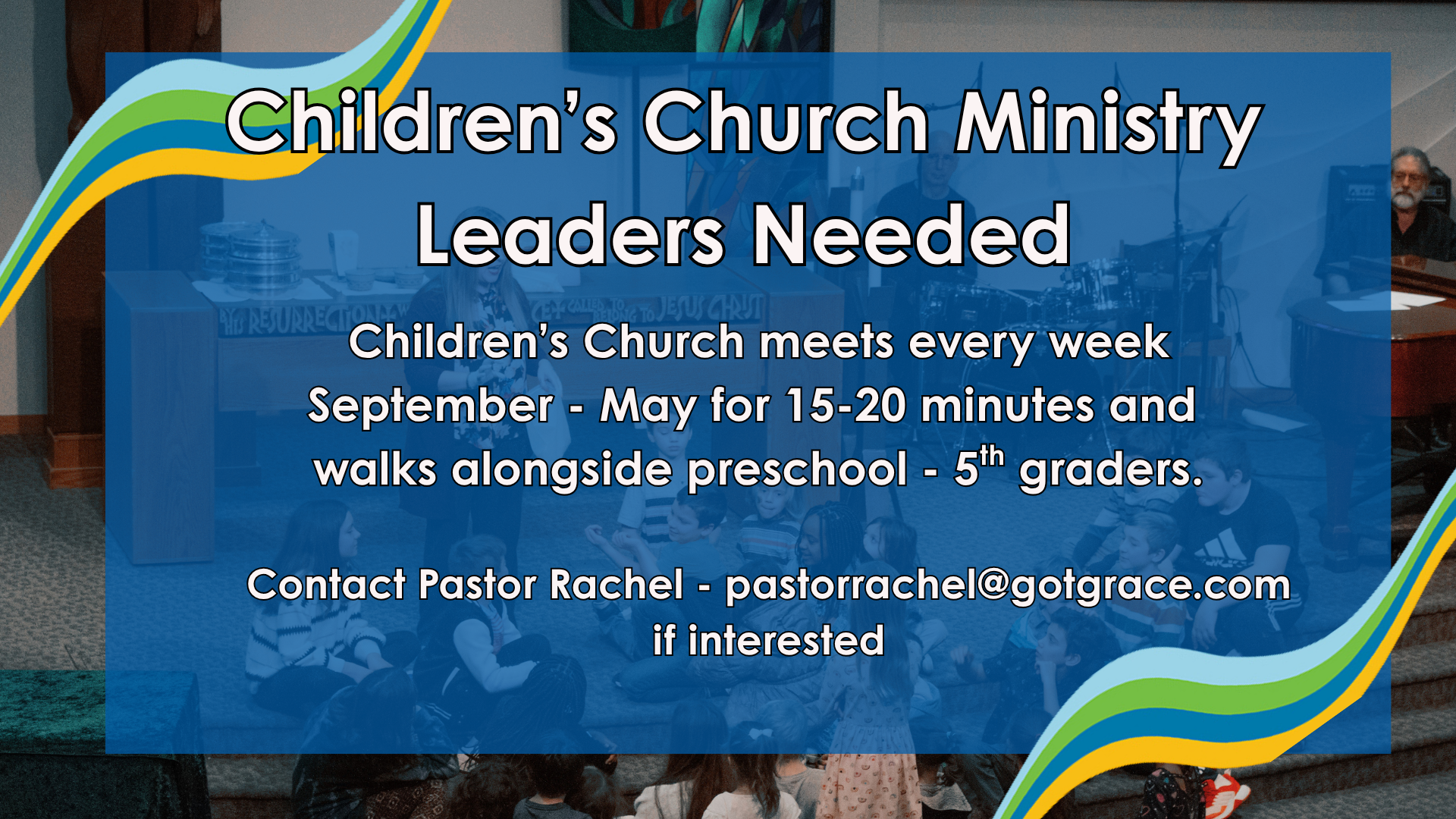 Children's Church Ministry Leaders